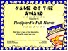 Popcorn Cub Scout certificate