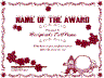 Snowball Red Holidays certificate